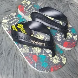 Havaianas Kids Star Wars Glow In The Dark Sandals